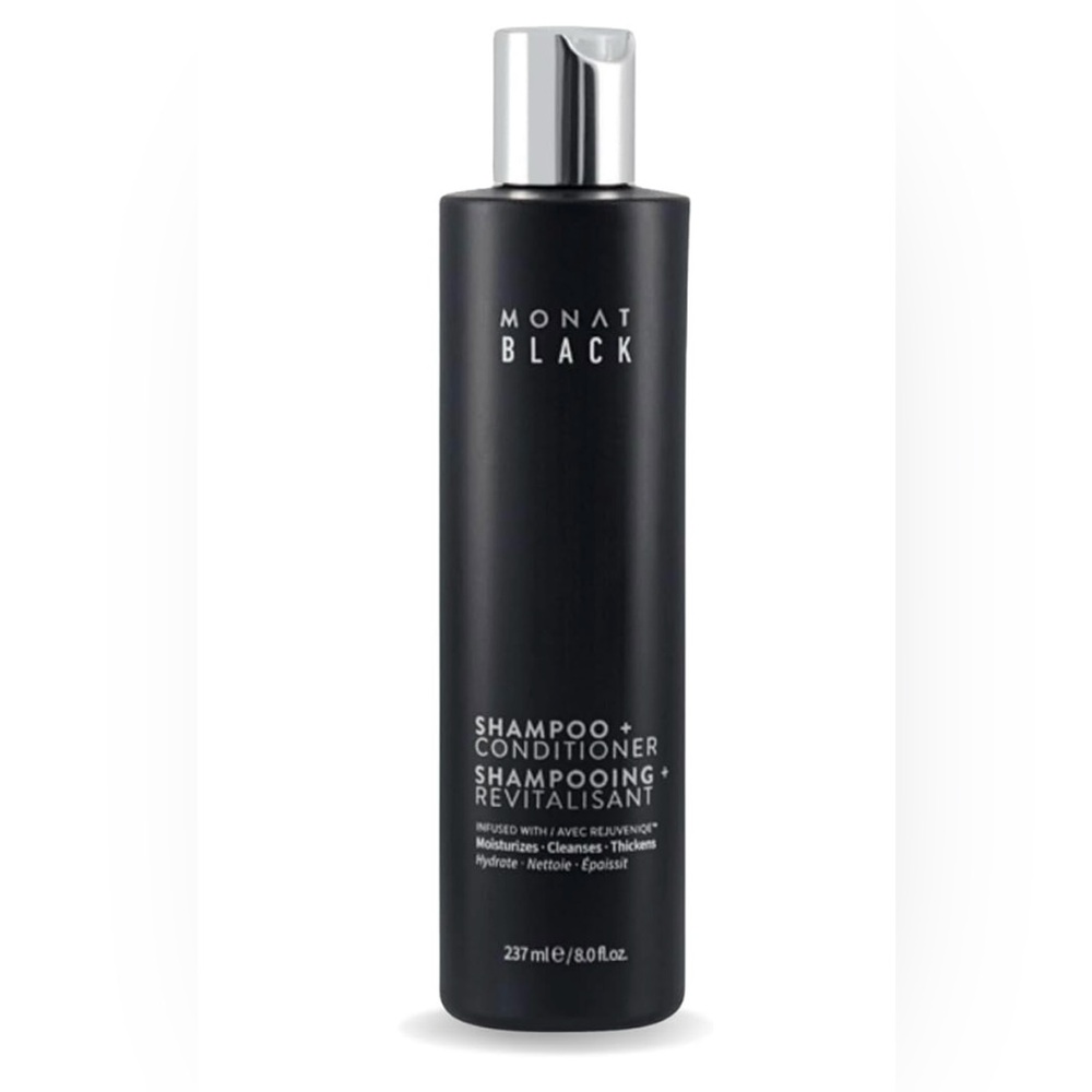 Monat Black Men’s 2 in 1 Shampoo and Conditioner - NEW